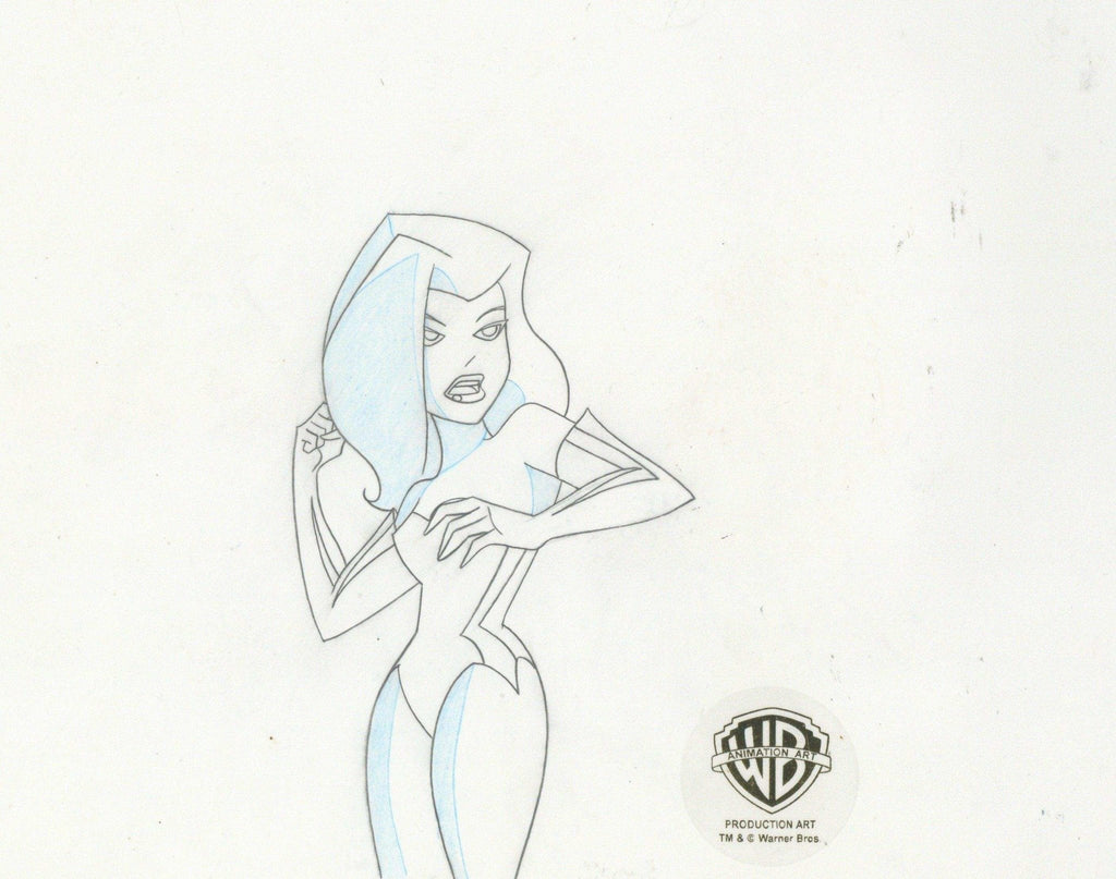 The New Batman Adventures Original Production Drawing: Poison Ivy - Choice Fine Art