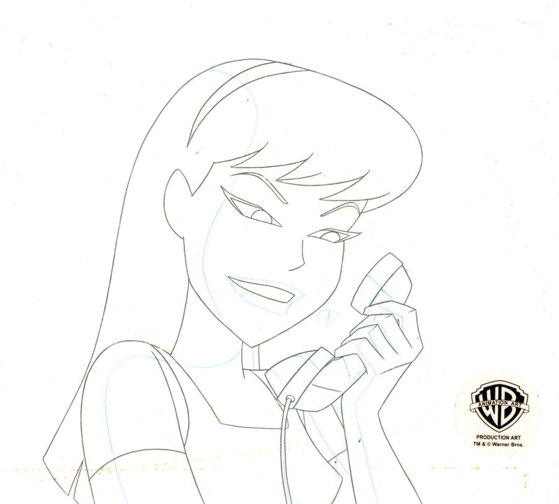 The New Batman Adventures Original Production Drawing: Supergirl - Choice Fine Art