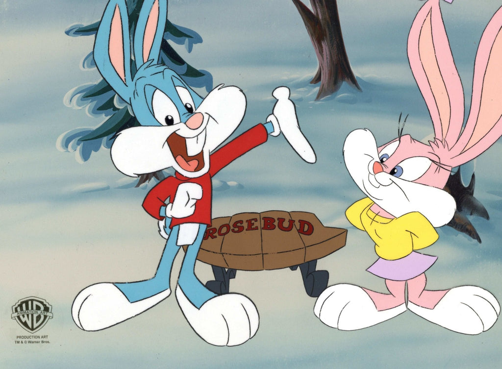 Tiny Toons Original Production Cel: Buster and Babs - Choice Fine Art