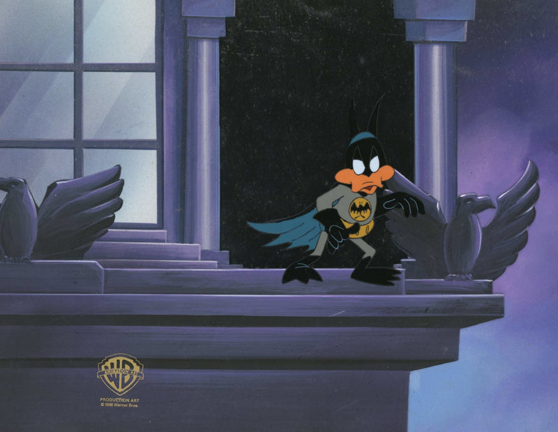 Tiny Toons Original Production Cel on Original Production Background: Batduck - Choice Fine Art