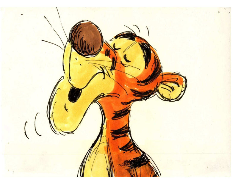 Winnie the Pooh and Tigger Too, Original Storyboard: Tigger - Choice Fine Art